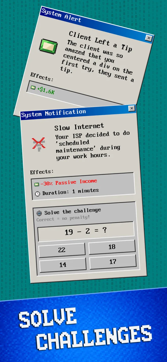 WinCode 98 random event screen