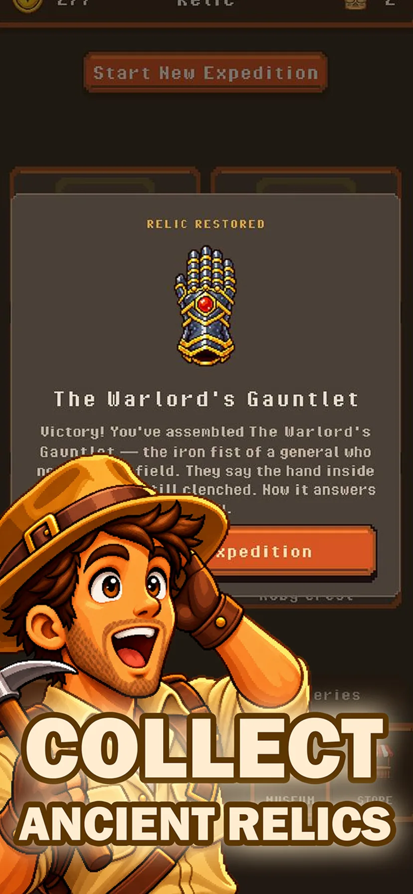 Restoring the Warlord’s Gauntlet relic
