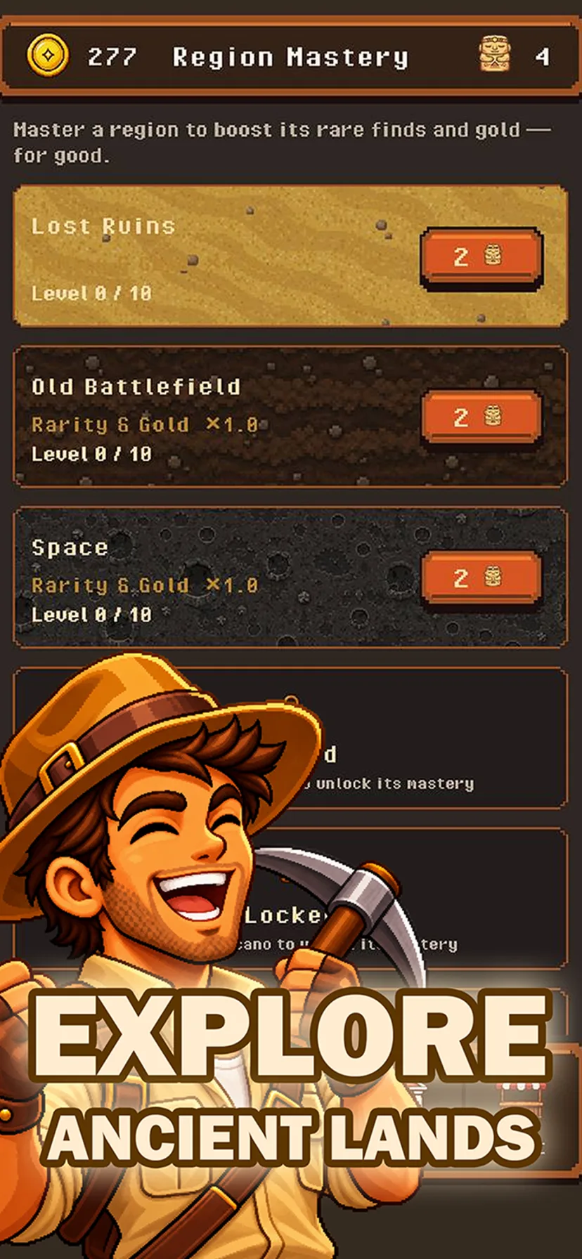 Region Mastery across ancient lands